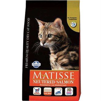 Matisse Kısırlaştırılmış Somonlu Kedi Maması 10kg