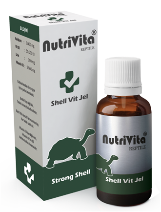 NutriVita Shell Vit Jel Kaplumbağa Kabuk Sertleştirici Jel 30cc