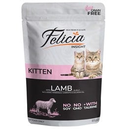 Felicia Tahılsız 85 gr Kitten Lamb Pouch Kedi Maması 