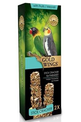 Gold Wings Premium Meyveli Paraket Krakeri 2 Li