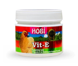 Hobi Vit-E Kanatlılar İçine E Vitamini ve Selenyum 150gr