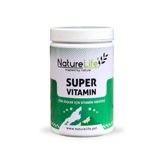 Naturelife Super Vitamin Tüm Kuşlar İçin Geniş Spektrumlu Multivitamin 100gr